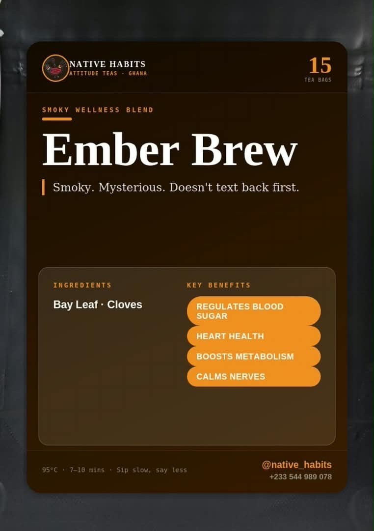Native Habits Ember Brew Smoky Wellness Blend