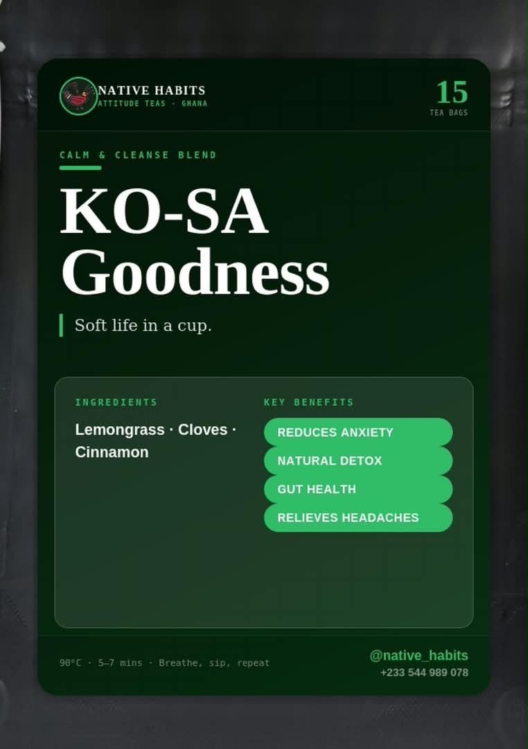 Native Habits Ko-Sa Goodness Calm & Cleanse Blend