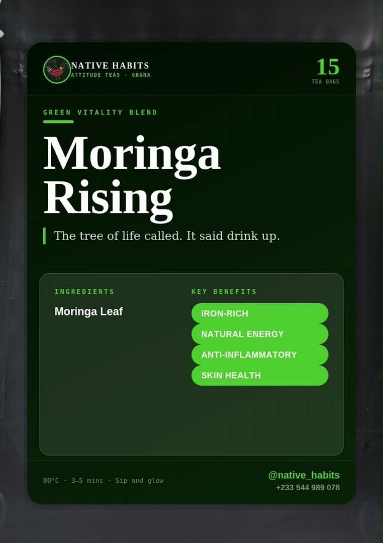 Native Habits Moringa Rising Green Vitality Blend